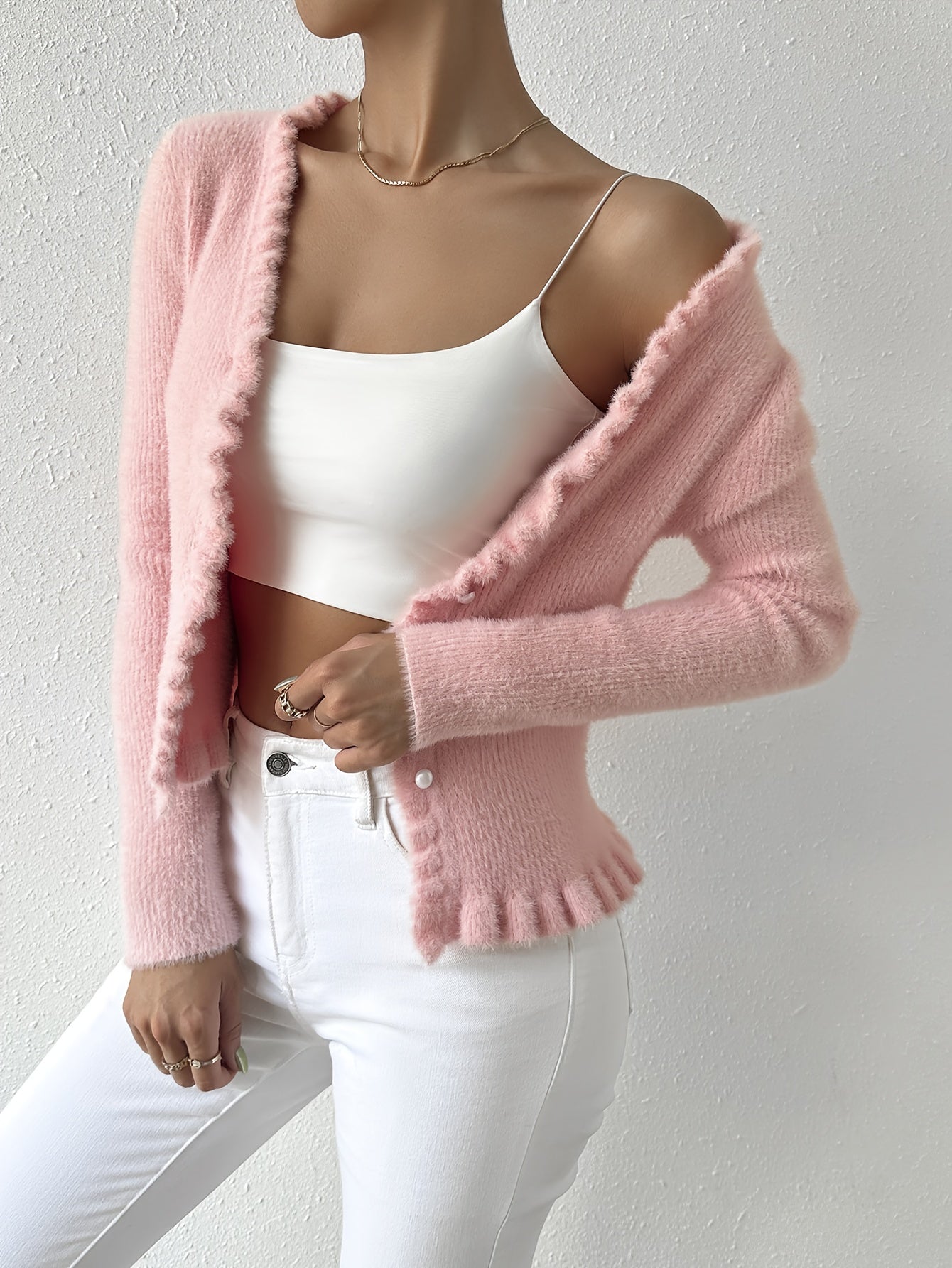 Lujiujiu Women's Sweater Cardigan - Comfortable,