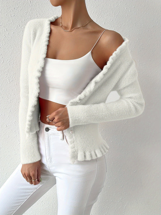 Lujiujiu Women's Sweater Cardigan - Comfortable,