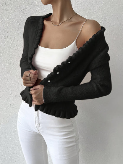 Lujiujiu Women's Sweater Cardigan - Comfortable,